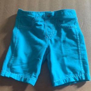 Turquoise shorts